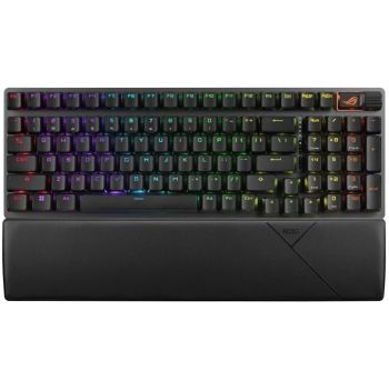 Купить клавиатуру Ігрова клавіатура ASUS ROG Strix Scope II 96 Wireless EN PBT (90MP037A-BKUA01) | Фото 1