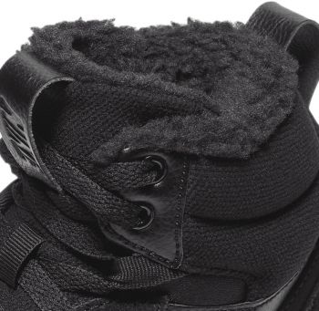 Черевики для хлопчика  Nike Court Borough Mid 2 Boot Bg CQ4023-001 37.5 (5Y US) чорні (193154233728) | Фото 7