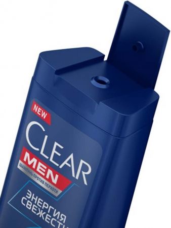 Шампунь проти лупи Clear Men Енергія свіжості 225 мл (8720181455933) | Фото 3