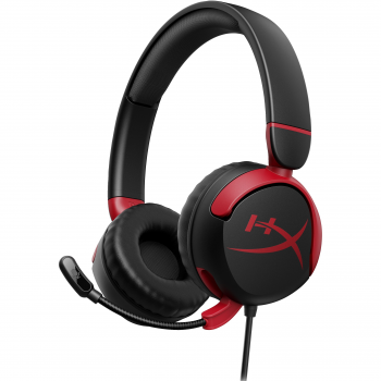 Ігрова гарнітура HyperX Cloud Mini, Black-Red (7G8F4AA) Ігрова гарнітура HyperX Cloud Mini, Black-Red (7G8F4AA) | Фото 1