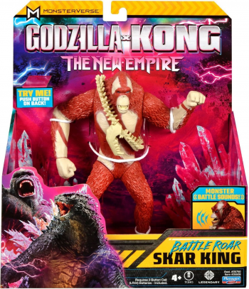 Фігурка Godzilla X Kong - Скар Кінг Готовий до Бою (18 см., звук) (35508G) Фігурка Godzilla X Kong - Скар Кінг Готовий до Бою (18 см., звук) (35508G) | Фото 2