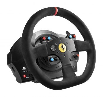 Кермо та педалі THRUSTMASTER для PC/PS4/PS3 T300 Ferrari Integral RW Alcantara edition (4160652) | Фото 3