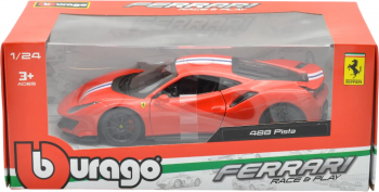 Автомодель Bburago Ferrari 488 Pista (18-26026) Автомодель Bburago Ferrari 488 Pista (18-26026) | Фото 3