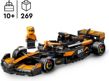 Конструктор LEGO Speed Champions Автомобіль для перегонів McLaren F1® Team MCL38 (77251) | Фото 9