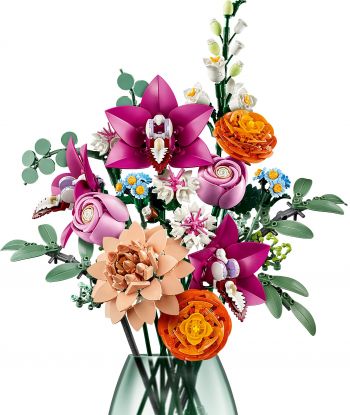 Конструктор LEGO Botanicals Милий рожевий букет квітів (10342) | Фото 4