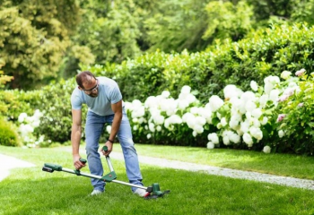 Тример садовий акумуляторний Bosch UniversalGrassCut 18V-260 (0.600.8C1.D03) Купить триммер и газонокосилка Тример садовий акумуляторний Bosch UniversalGrassCut 18V-260 (0.600.8C1.D03) | Фото 10