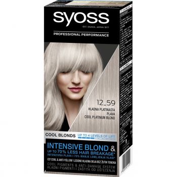 SYOSS 12-59 Холодний Платиновий блонд (9000101210521) | Фото 1