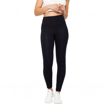 Легінси жіночі для фітнесу Domyos 520 8738139 XL чорні | Фото 1