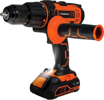 Шуруповерт-дриль акумуляторний Tekhmann TCD-60/i20 kit 20В 1x2А год (848394) | Фото 3
