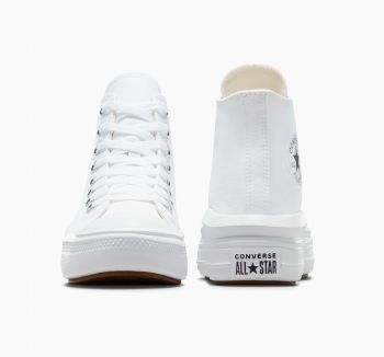 Кеди високі жіночі CONVERSE Ctas Move Hi 568498C 37.5 (7 US) білий (194432299269) Кеди високі жіночі CONVERSE Ctas Move Hi 568498C 37.5 (7 US) білий (194432299269) | Фото 6