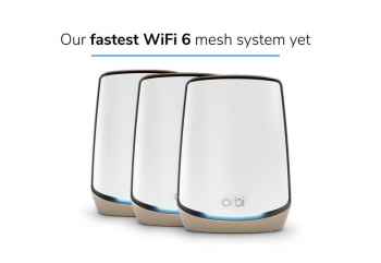 Система WiFi-Mesh NETGEAR Orbi RBK863S AX6000, 3мод, білий (RBK863S-100EUS) | Фото 2