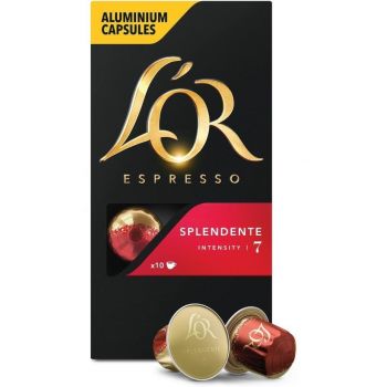 Кава L`OR капсули Espresso Splendente, 100% арабіка, 10шт, Nespresso (8711000357910) | Фото 1