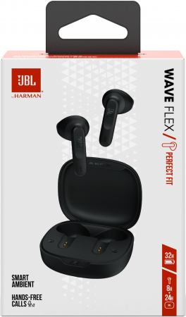 Навушники JBL Wave Flex Black (JBLWFLEXBLK) Навушники JBL Wave Flex Black (JBLWFLEXBLK) | Фото 11