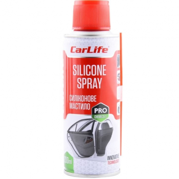 Силіконове мастило CarLife Silicone spray 200мл (CF200) Силіконове мастило CarLife Silicone spray 200мл (CF200) | Фото 1