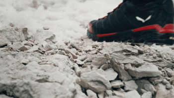 Черевики чоловічі SALEWA Ortles Light Mid Ptx 42 чорні/червоні (013.001.6396) | Фото 10