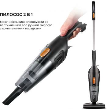 Ручний пилосос Deerma Corded Hand Stick Vacuum Cleaner (DX115C) Ручний пилосос Deerma Corded Hand Stick Vacuum Cleaner (DX115C) | Фото 2