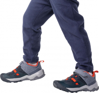 Черевики для хлопчиків для туризму Quechua Crossrock на липучках 8758161 31 сірі (4569932_Quechua) | Фото 3