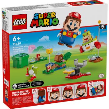 Купить конструктор Конструктор LEGO Super Mario Пригоди з інтерактивним LEGO Маріо (71439) | Фото 1