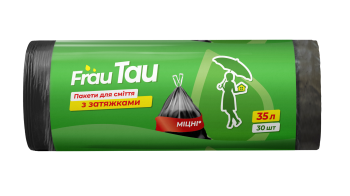 Frau Tau Пакети з затяжками 35 л, 30 шт (4820195507926) | Фото 1