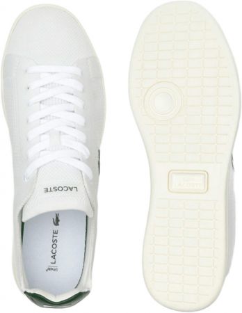 Кеди чоловічі Lacoste Carnaby Piquee 745SMA0023-082 41 (7.5 UK) білі (5059862073108) Кеди чоловічі Lacoste Carnaby Piquee 745SMA0023-082 41 (7.5 UK) білі (5059862073108) | Фото 4