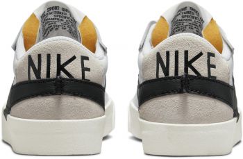 Кеди жіночі Nike W Blazer Low 77 Jumbo DQ1470-101 37.5 (6.5 US) білі (195866296640) | Фото 4