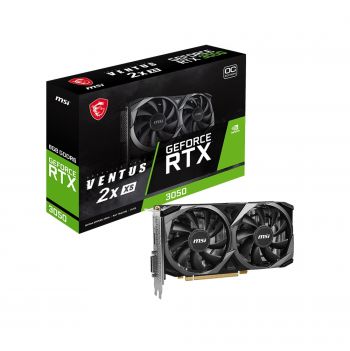 Відеокарта MSI GeForce RTX 3050 8GB GDDR6 VENTUS 2X XS OC (912-V809-4287) | Фото 1