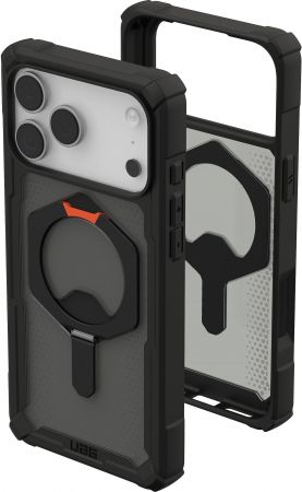 Чохол UAG для iPhone 17 Pro Max Plasma XTE MagSafe Black/Pop Orange (114528114097) | Фото 1