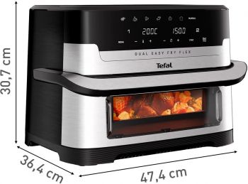 Мультипіч TEFAL Dual Easy Fry Flex EY922DE0 Купить мультиварку Мультипіч TEFAL Dual Easy Fry Flex EY922DE0 | Фото 2