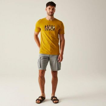 Футболка чоловіча Regatta ClineIX RMT296-6CH S жовта (5063516005421) | Фото 5