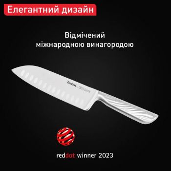Кухонний ніж сантоку TEFAL Precision, 16.5 см (K2891124) | Фото 8