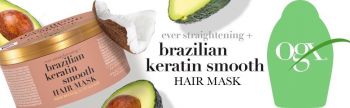 Маска для волосся, що розгладжує OGX Brazilian Keratin Smooth 300мл (3574661711003) | Фото 9