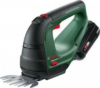Ножиці для трави Bosch AdvancedShear 18В-10 + насадка кущоріз без АКБ та ЗП (0.600.857.001) | Фото 3