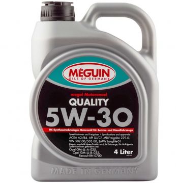 Моторна олива Meguin QUALITY SAE 5W-30, 4 L (9027) | Фото 1