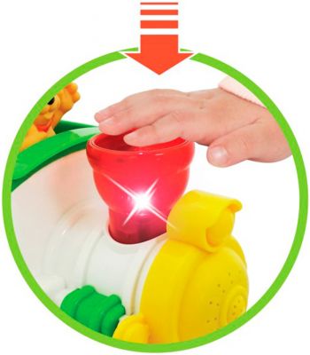 Ігровий набір Kiddi Smart - Паровоз Лімпопо (Світло, Українська) (63396) | Фото 5