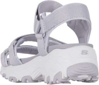 Сандалі жіночі Skechers D'lites - Fresh Catch 31514 GRY 40 (10 US) сірі | Фото 4