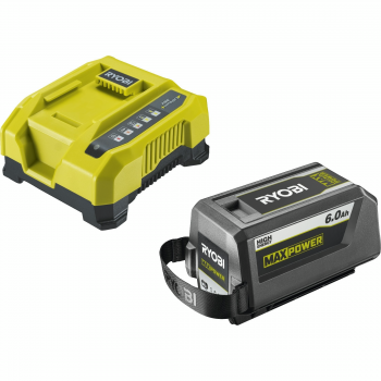 Набір акумуляторів та зарядного пристрою RYOBI Max Power RY36BK60B-160 36В 1х6А·год (5133005977) | Фото 1