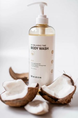 Гель для душу Mizon My Relaxing Time Milk, 800 мл (8809132968965) | Фото 7