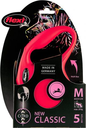 Повідець-рулетка Flexi New Classic М до 20 кг 5 м червоний (4000498022603) | Фото 5