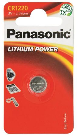 PANASONIC CR 1220 BLI 1 LITHIUM (CR-1220EL/1B) PANASONIC CR 1220 BLI 1 LITHIUM (CR-1220EL/1B) | Фото 2