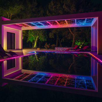 Smart LED Гірлянда Twinkly Dots 200 RGB LED Lights String, Clear Wire, Plug (TWD200STP-TEU) | Фото 4