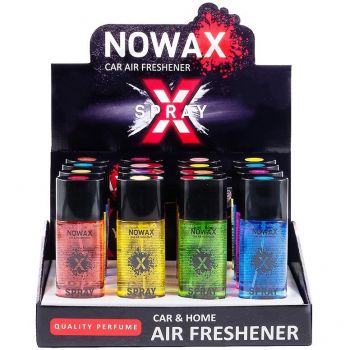 Набір ароматизаторів повітря Nowax Mix №2 X Spray 50мл 16 шт (NX07772) | Фото 1
