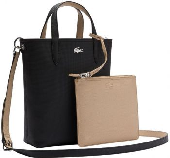 Сумка двостороння Lacoste Anna Reversible NF2991AA-A91 чорна/бежева (NF2991AAA91T00) Сумка двостороння Lacoste Anna Reversible NF2991AA-A91 чорна/бежева (NF2991AAA91T00) | Фото 4