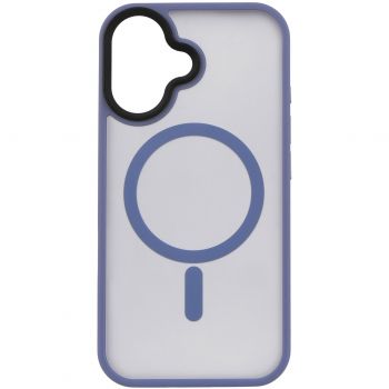 Чохол 2Е Basic для APPLE iPhone 16 Soft Touch MagSafe Cover Light Blue (2E-IPH-16-OCLS-LB) | Фото 1