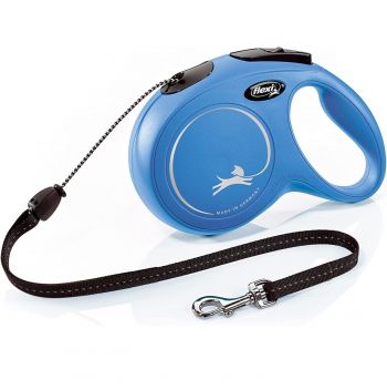 Повідець-рулетка Flexi New Classic M 8 м Синій (4000498022818) Повідець-рулетка Flexi New Classic M 8 м Синій (4000498022818) | Фото 1