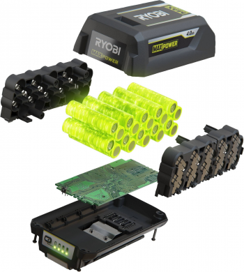 Акумулятор Ryobi Max Power RY36B40B 36В 4А·год 1.32кг (5133005549UNP) | Фото 4