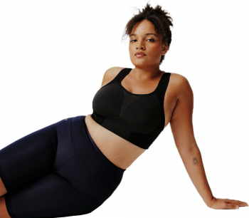 Топ спортивний жіночий Kalenji Run Classic Size+ 8756554 XL чорний (4548082_Kalenji	) | Фото 9