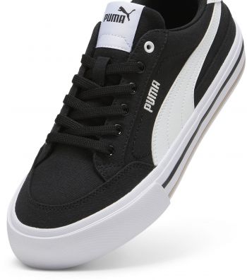 Кеди Puma Court Classic Vulc FS 396353-03 43 (9 UK) чорно-білі (4099686316730) Кеди Puma Court Classic Vulc FS 396353-03 43 (9 UK) чорно-білі (4099686316730) | Фото 3