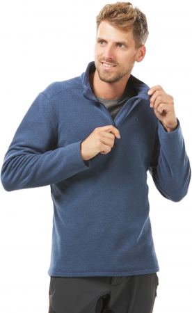 Флісова кофта чоловіча для туризму Quechua MH100 8670150 XL сіро-блакитна (4405607_Quechua) Флісова кофта чоловіча для туризму Quechua MH100 8670150 XL сіро-блакитна (4405607_Quechua) | Фото 6