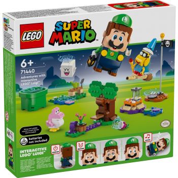 Купить конструктор Конструктор LEGO Super Mario Пригоди з інтерактивним LEGO Луїджі (71440) | Фото 1