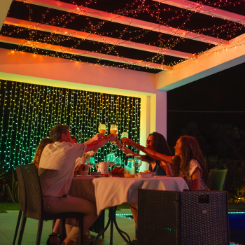 Купить светодиодную гирлянду Smart LED Гірлянда Twinkly Dots 60 RGB LED Lights String Clear Wire USB-A (TWD060STP-T) | Фото 17